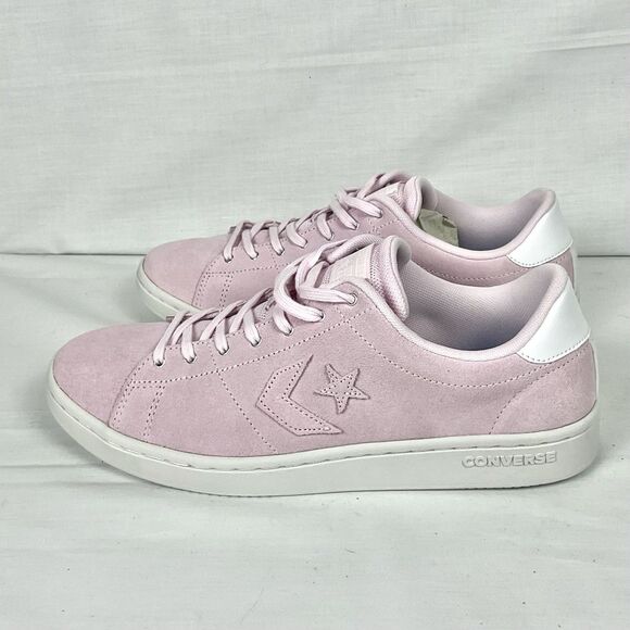 Converse Women's All Court Ox Sneakers Shoes Pink Suede Sz 10 New Lace Up - Picture 2 of 10